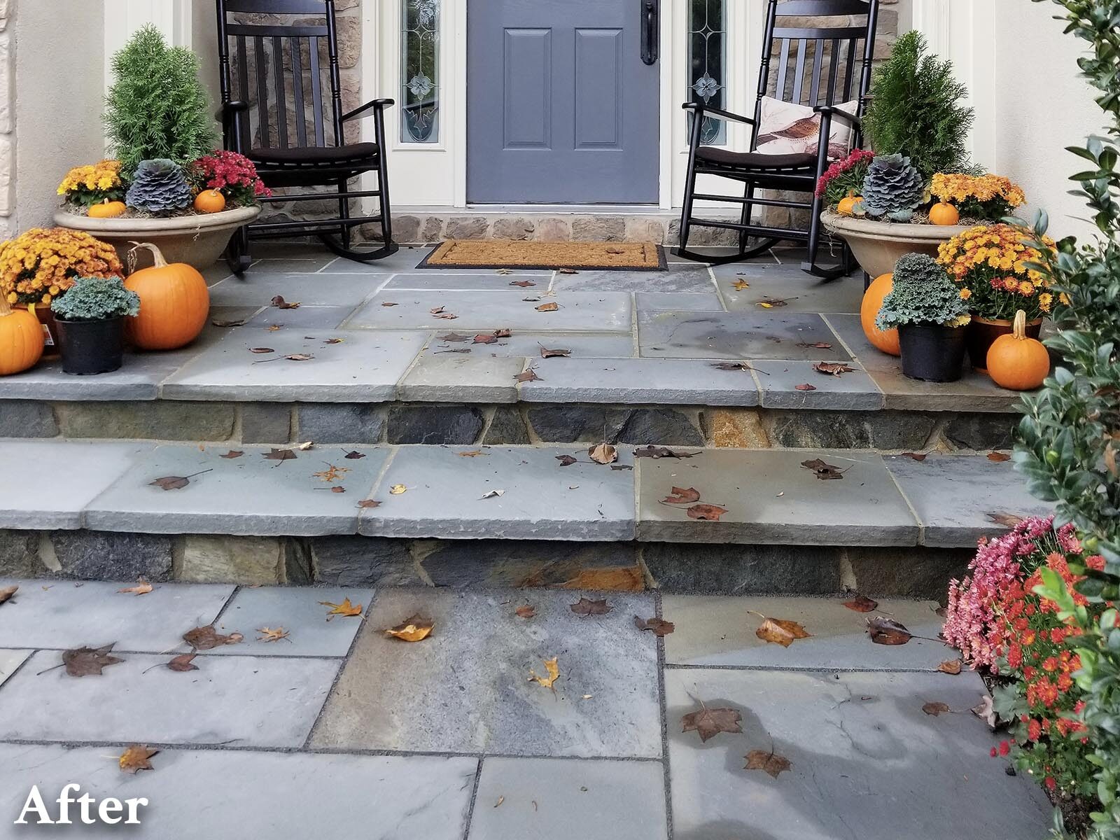 Stone Front Entry-AFTER